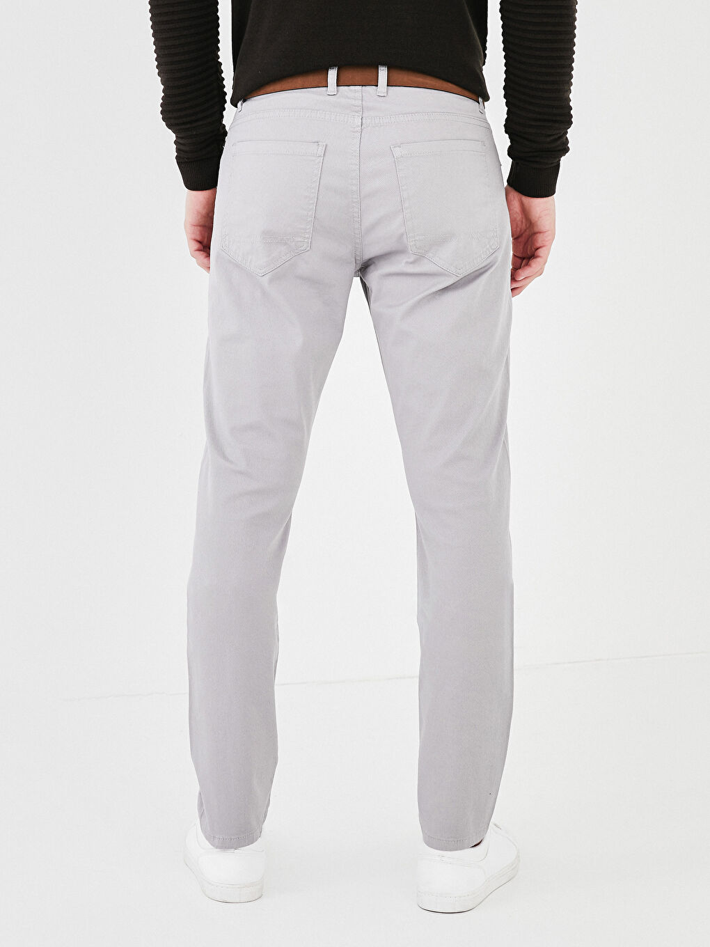LCW Vision Slim Fit Belt Five Pockets Men's Trousers -S14575Z8-QXF