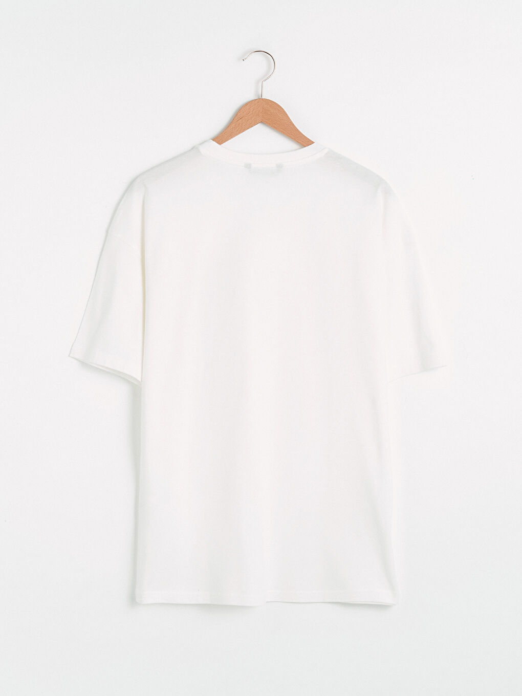 XSIDE Oversize Crew Neck Combed Cotton T-Shirt -S14577Z8-RHG