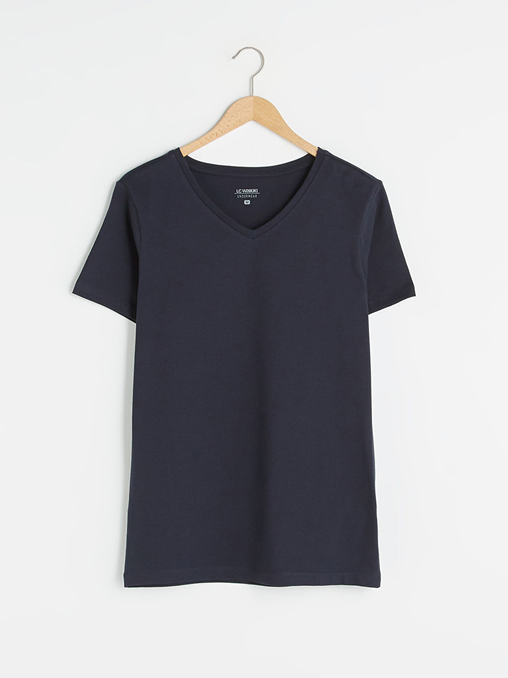 LC WAIKIKI V-Ausschnitt Kurzarm Baumwolle Unterhemd für Herren -S14596Z8-HMQ