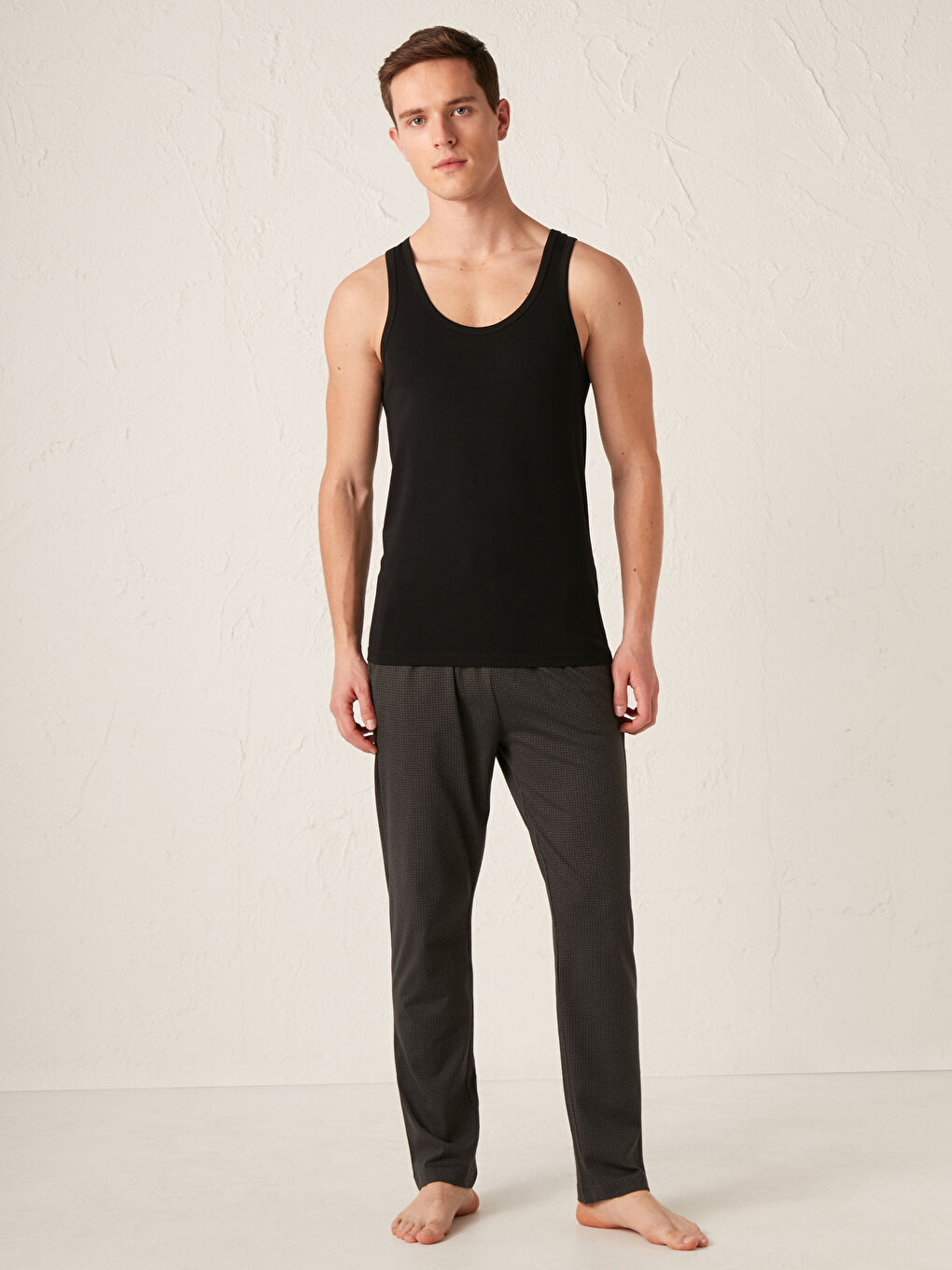 Débardeur basique à col en U-2