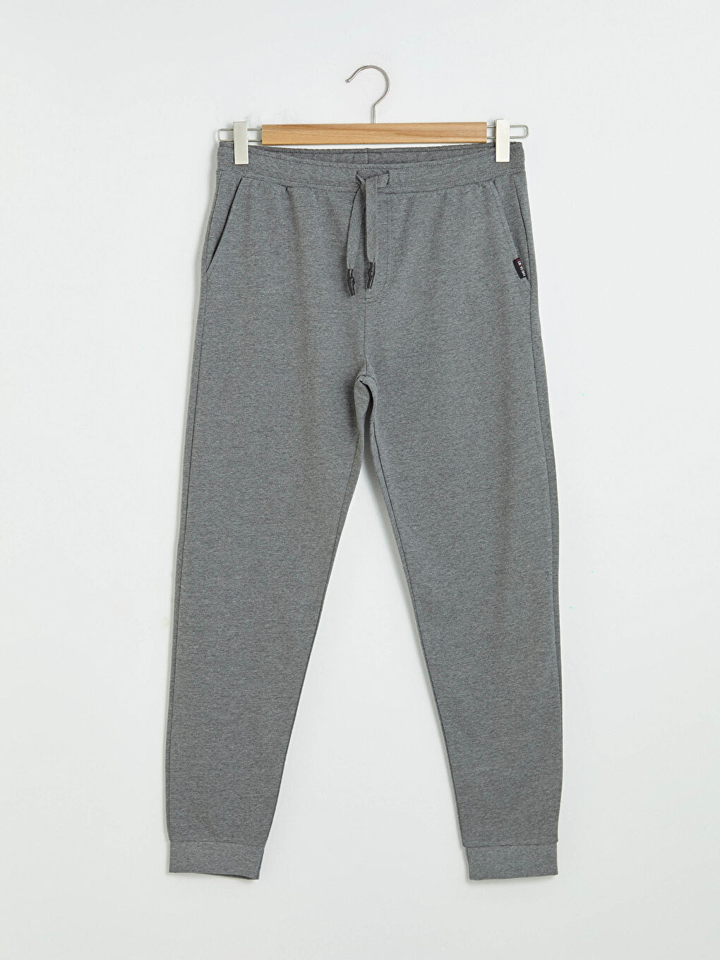 Gri Standart Kalıp Erkek Pijama Alt-5