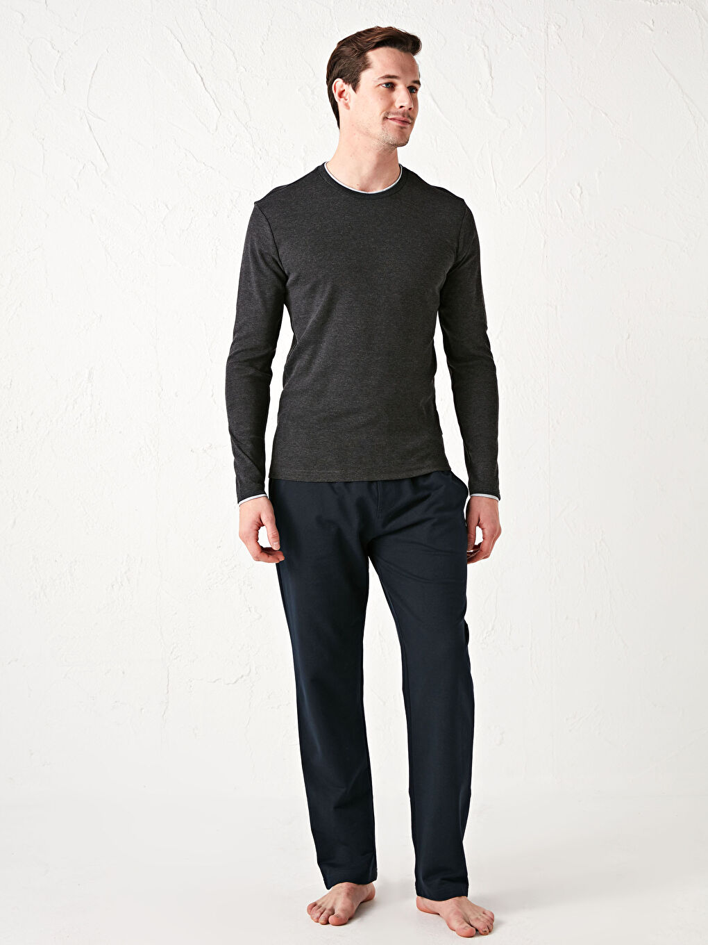 فيست كم طويل بياقة دائرية للرجال-3