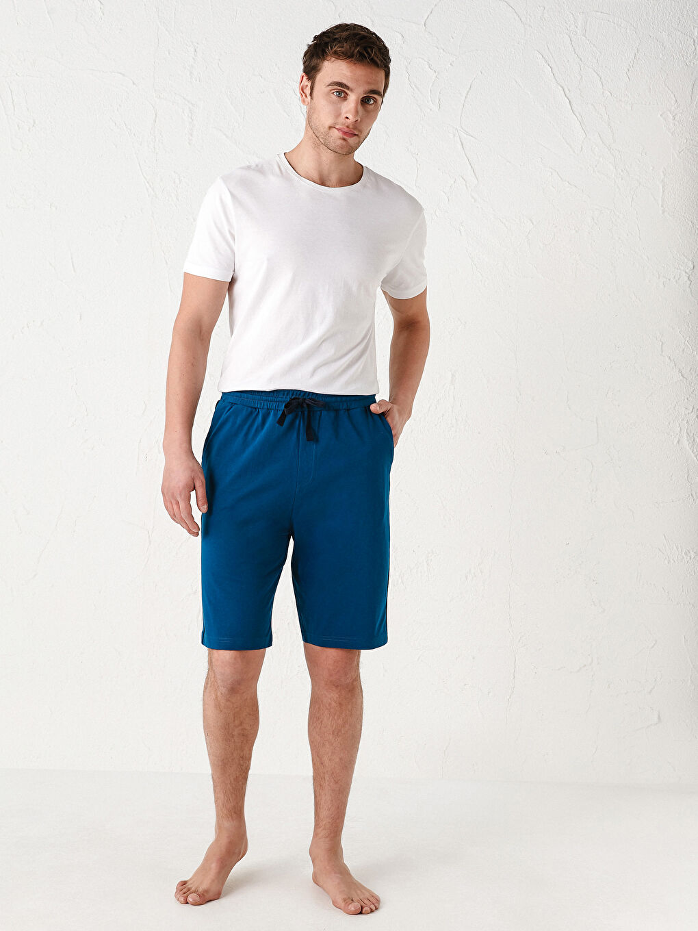 Standard Fit Men's Pyjama Bottom Shorts