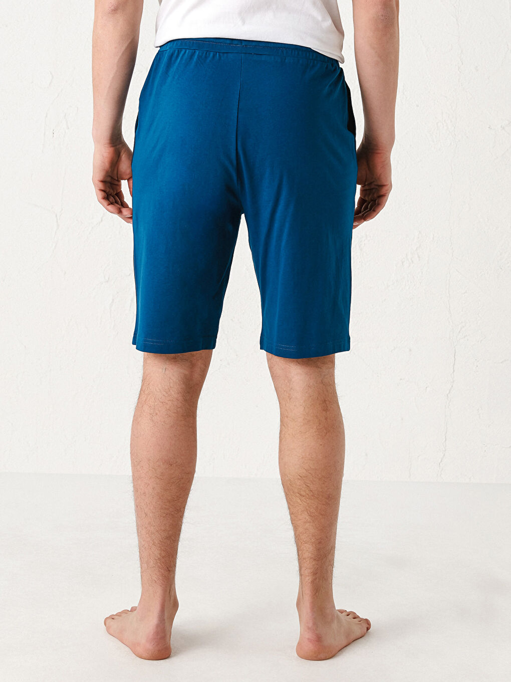 Standard Fit Men's Pyjama Bottom Shorts-3
