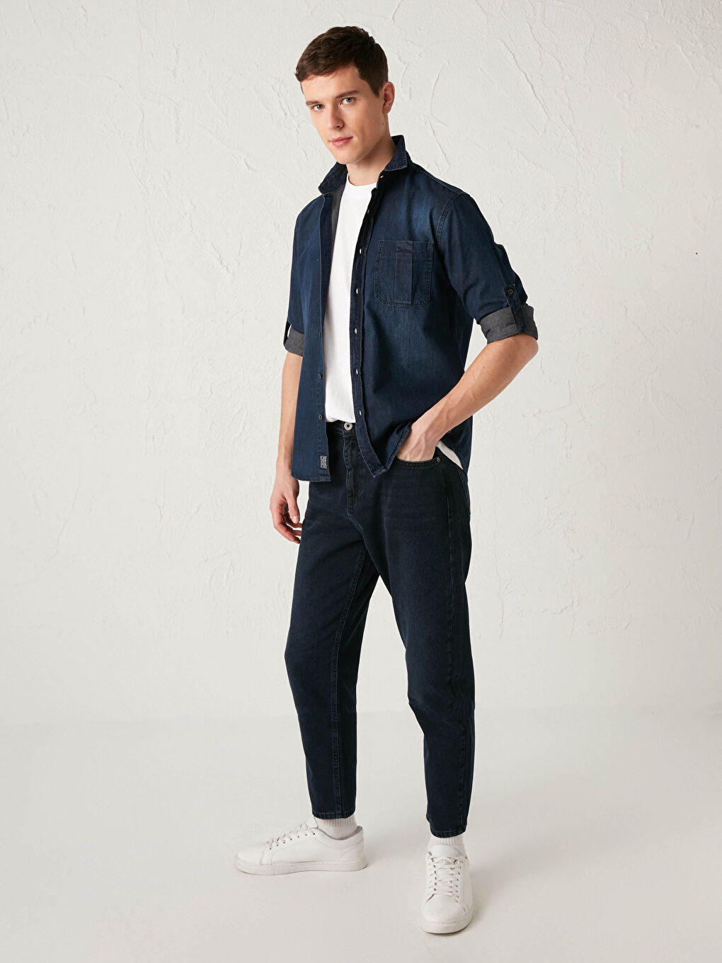 Slim Fit Jean Jacket-1