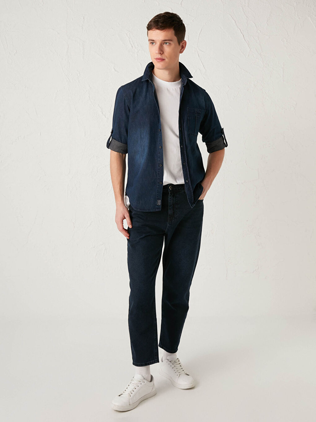 Slim Fit Jean Jacket-2