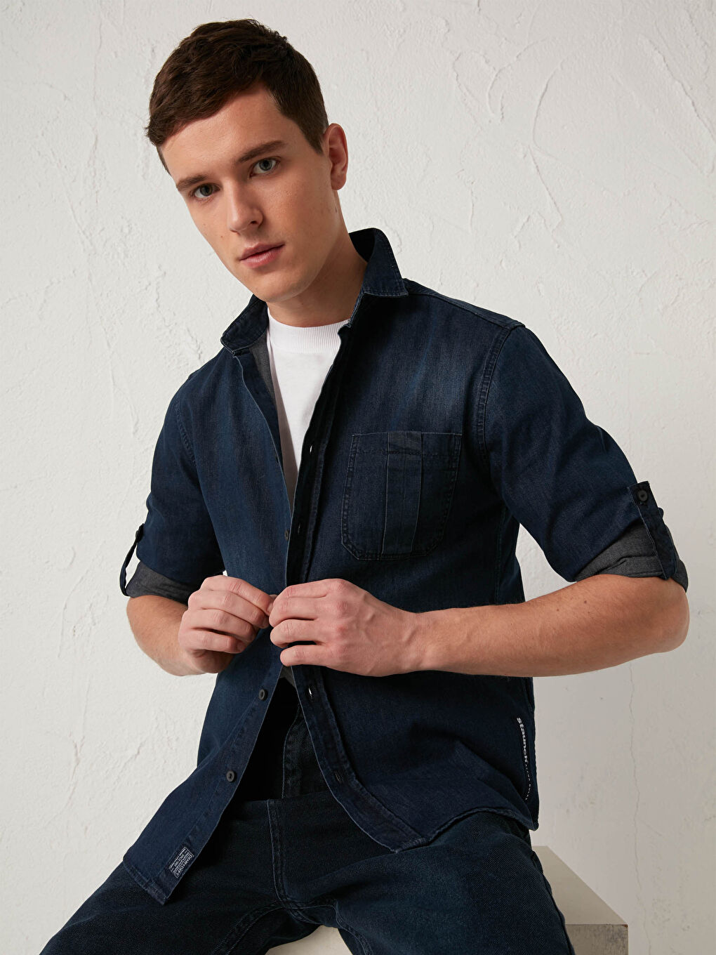 Slim Fit Jean Jacket