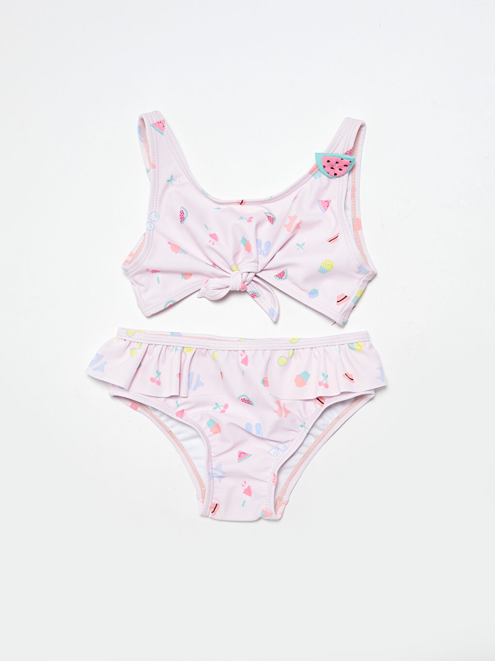 Printed Baby Girls' Bikini Set
