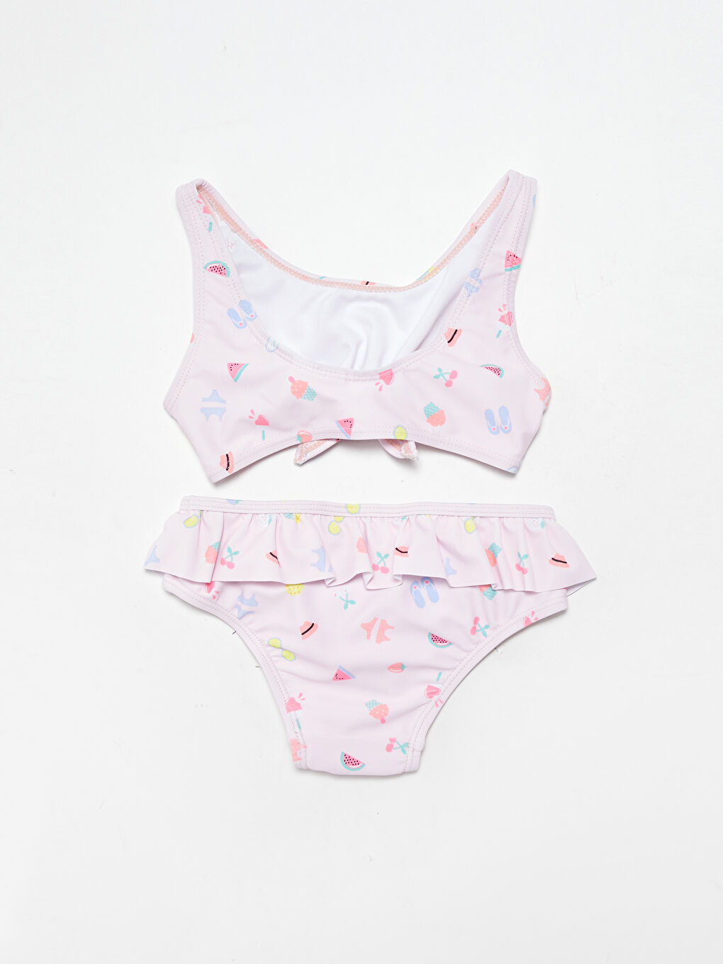 Printed Baby Girls' Bikini Set-1