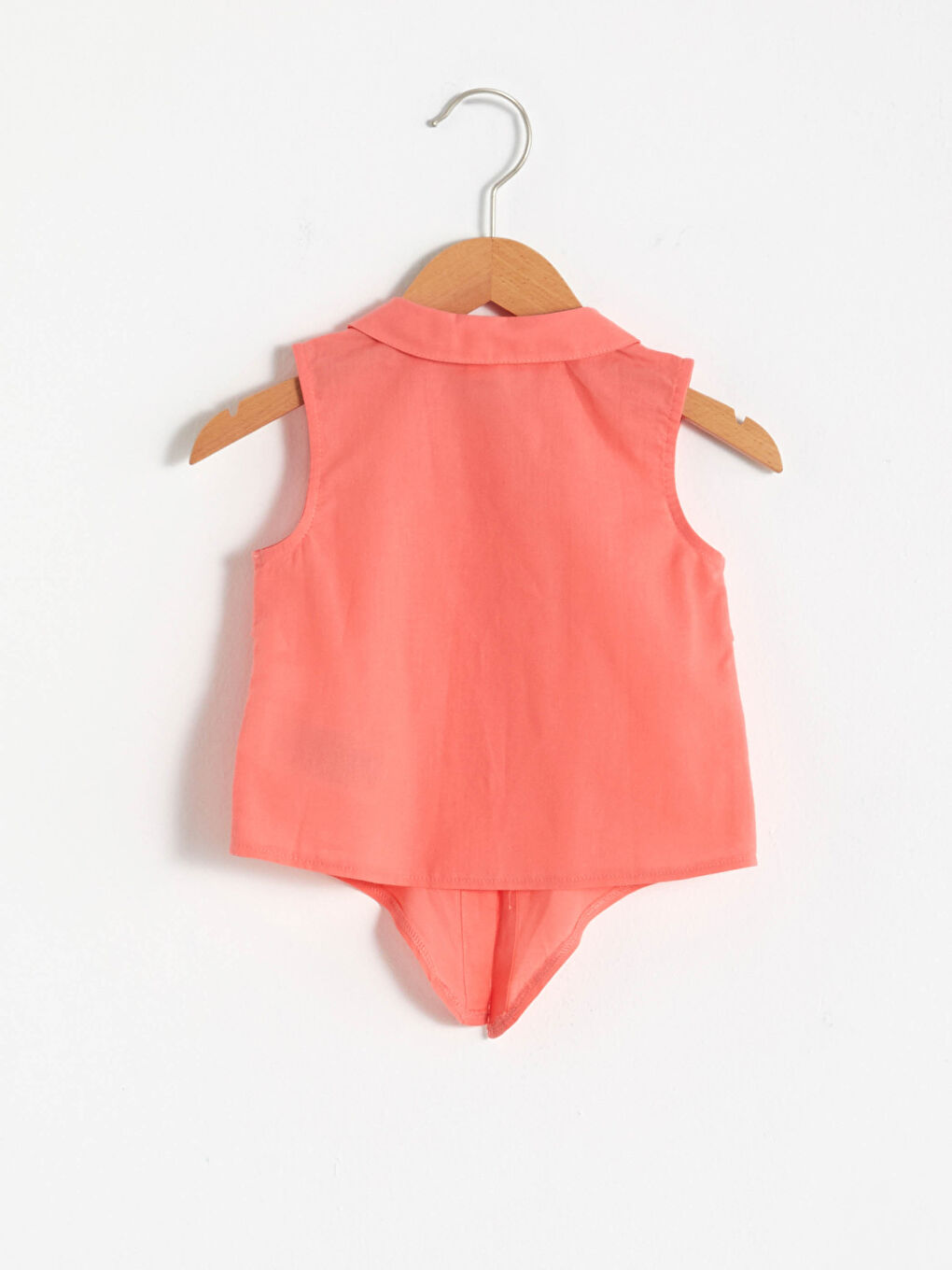 Chemise en popeline pour bébé fille-1