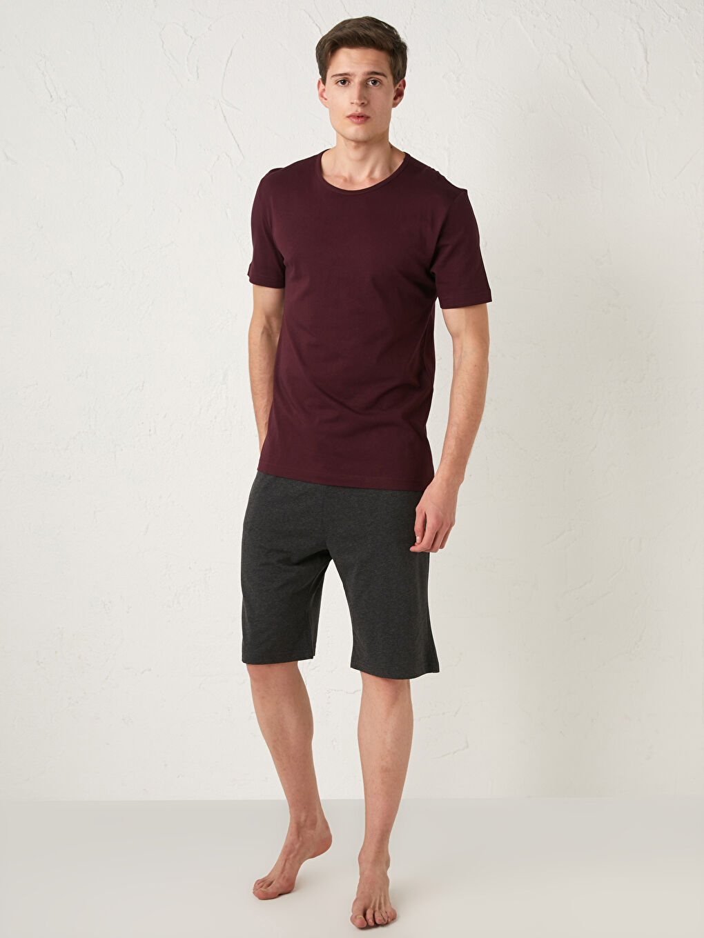 Regular Fit Men's Short Pyjama Set