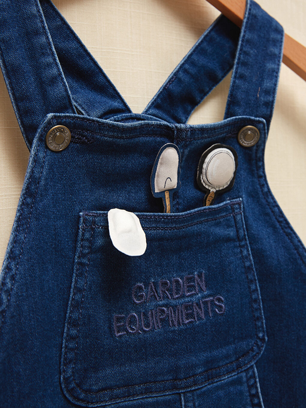 Baby Boy’s Jean Overalls-3