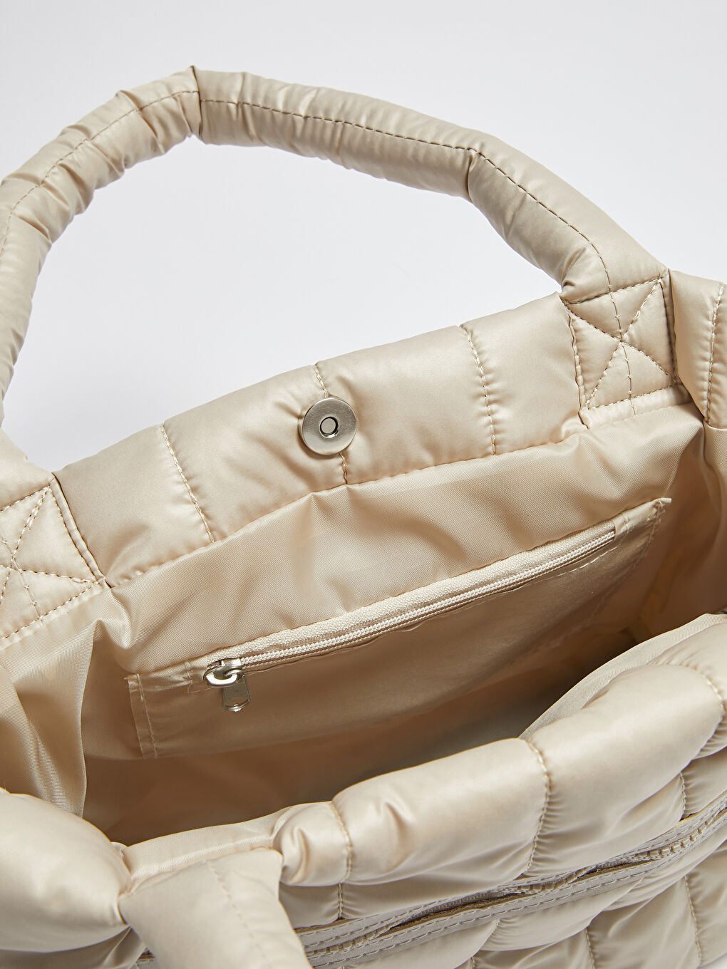 Bej Kadın Kol Çantası-6