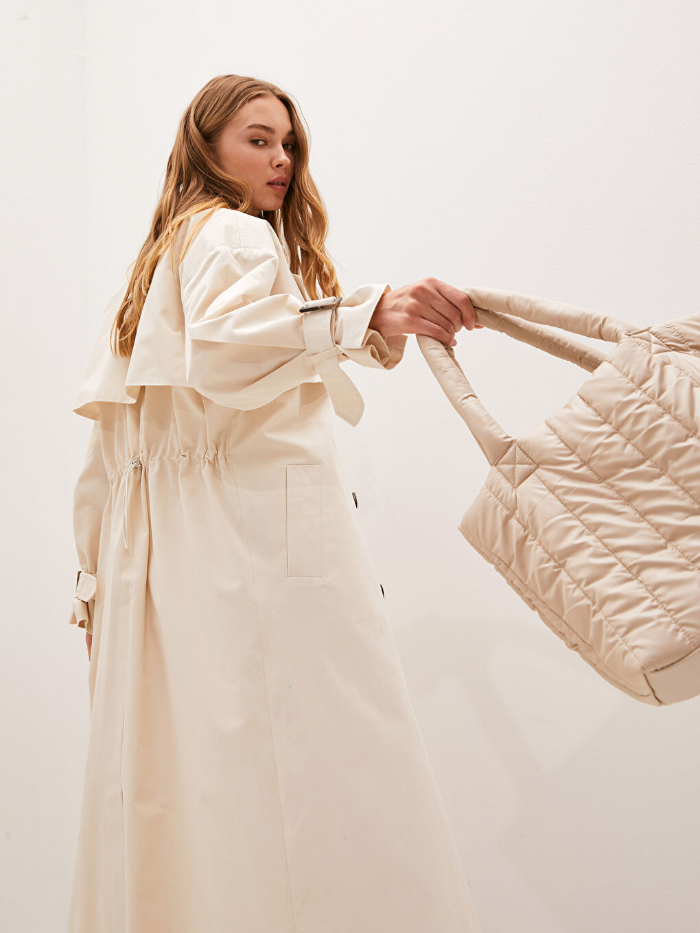 Bej Kadın Kol Çantası-2