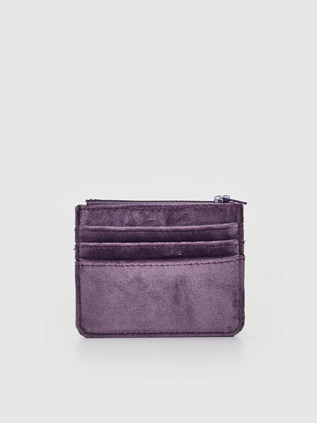 LC Waikiki Velvet Card Holder Wallet -S15155Z8-PUW