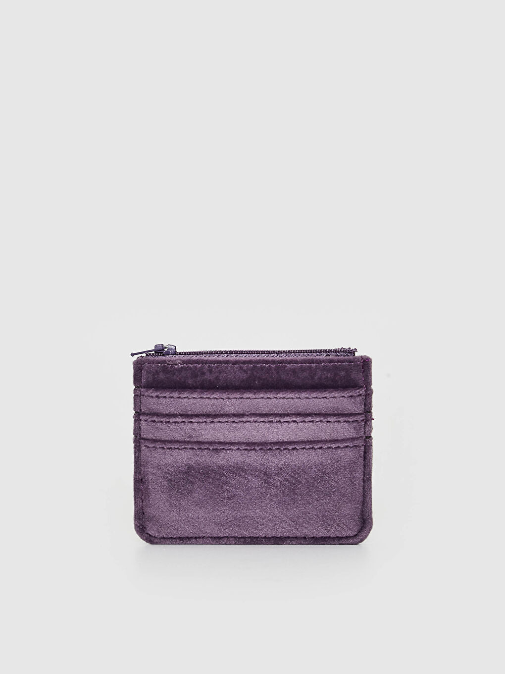 LC Waikiki Velvet Card Holder Wallet -S15155Z8-PUW