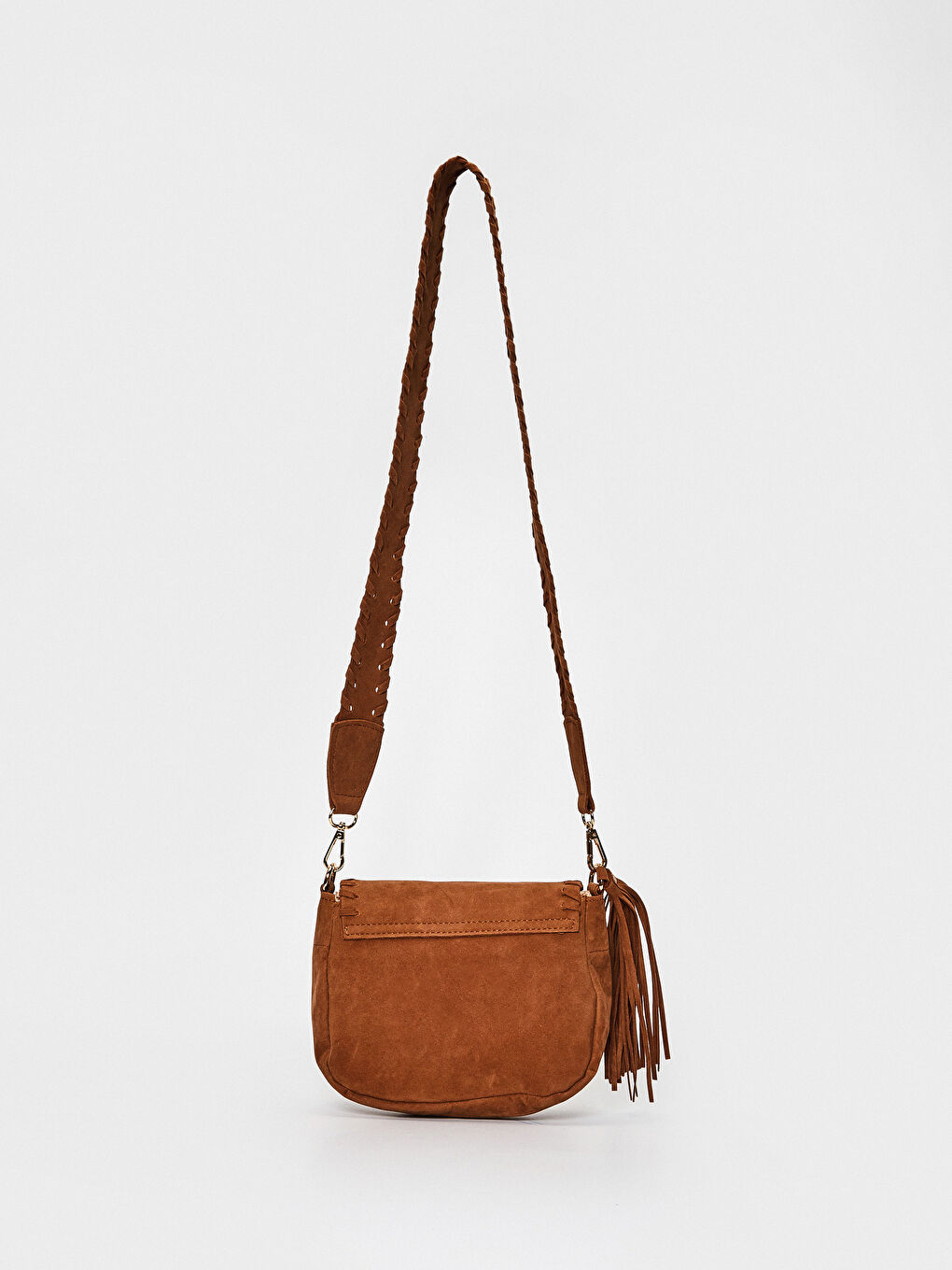 Sac bandoulière en suède pour Femmes-2