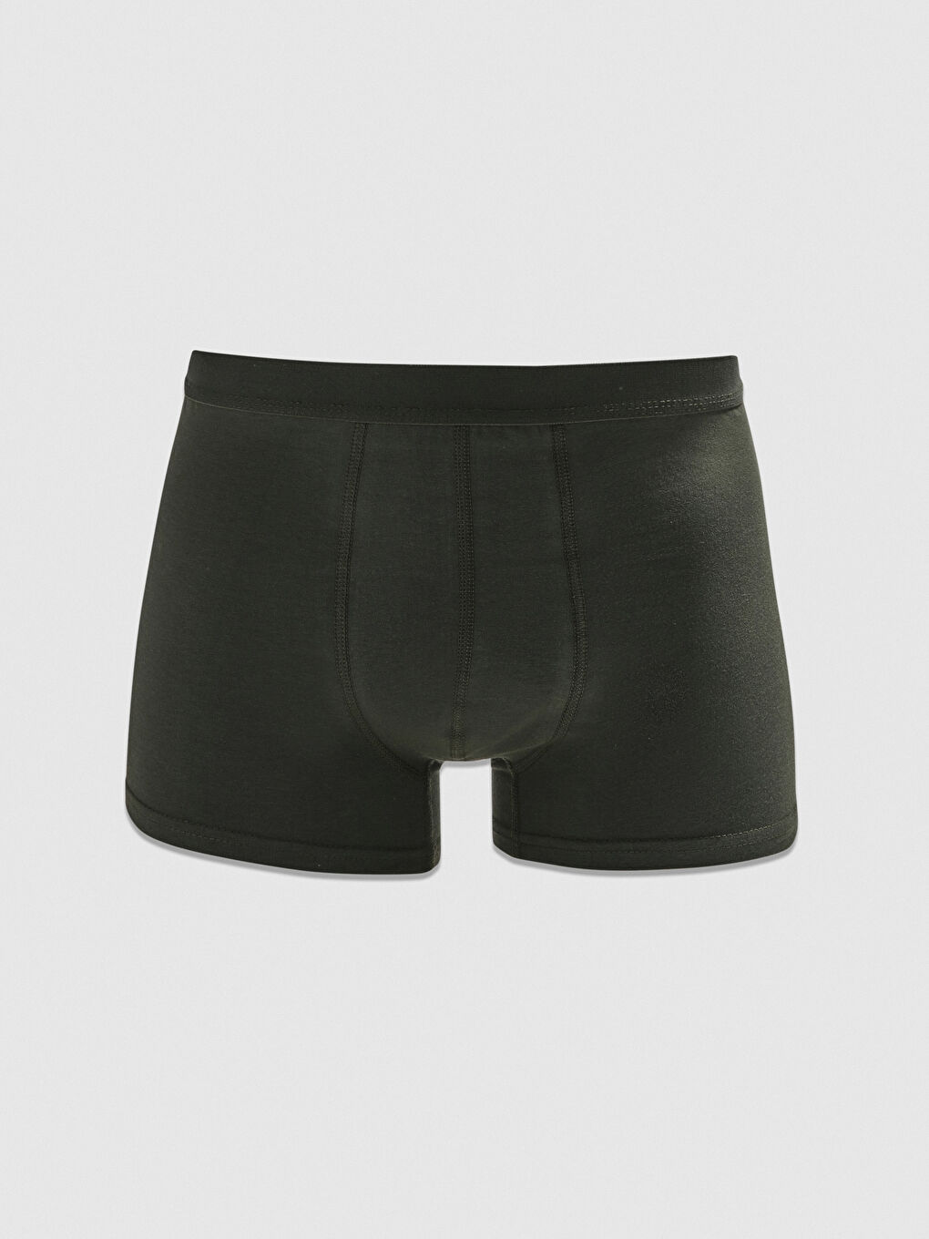 Yeşil Standart Kalıp Pamuklu Esnek Erkek Boxer 3'lü-1