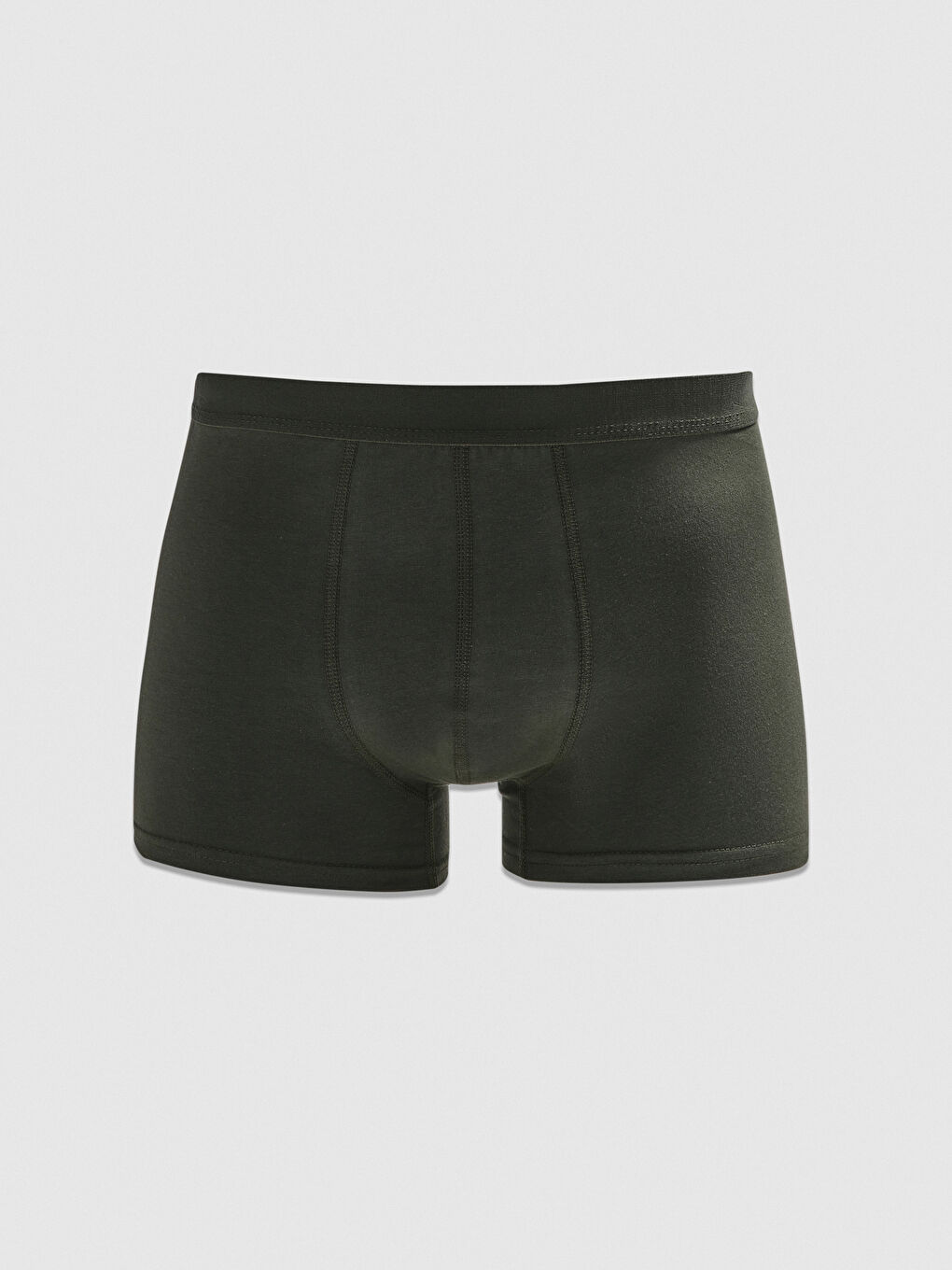 Yeşil Standart Kalıp Pamuklu Esnek Erkek Boxer 3'lü-3