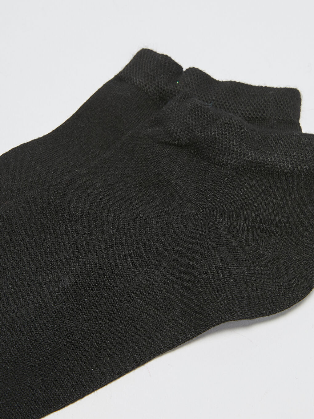 Plain Men's Bamboo Booties Socks 5 Pack-1