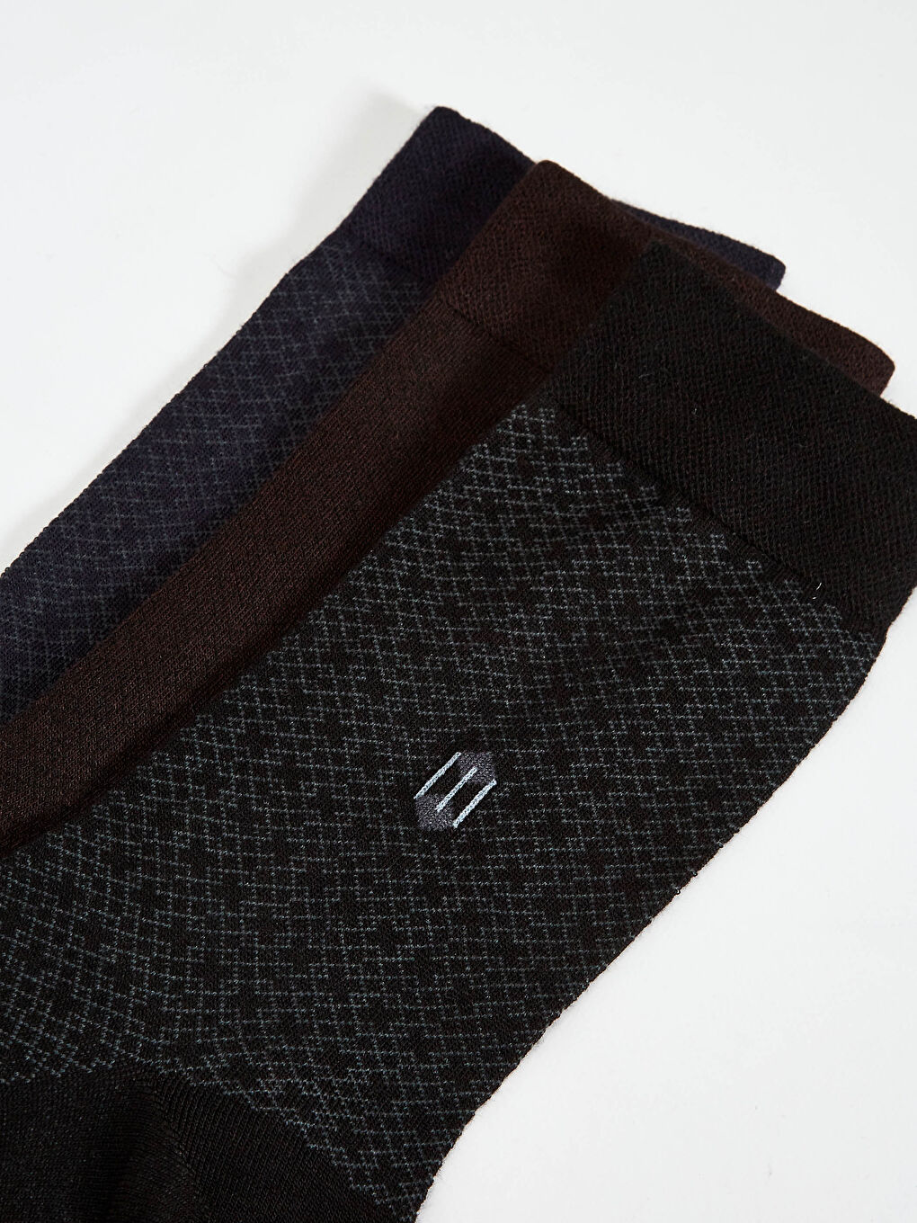 Karışık Erkek Bambu Soket Çorap 3'lü-2