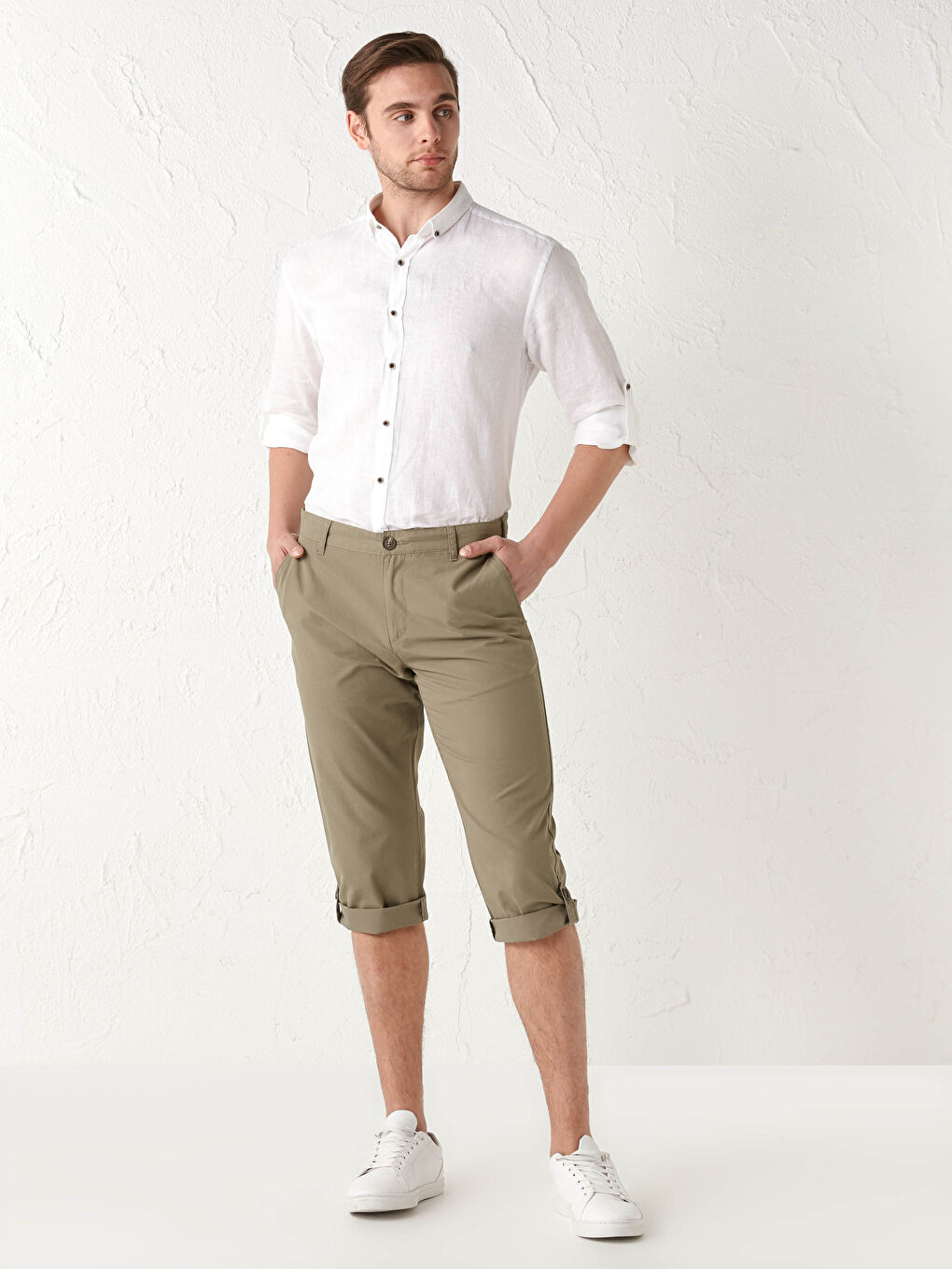 شورت برمودا عادي للرجال-2