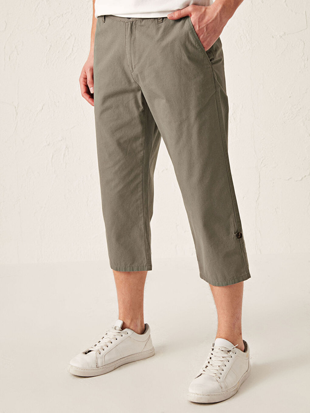 Regular Fit Bermuda Shorts-1