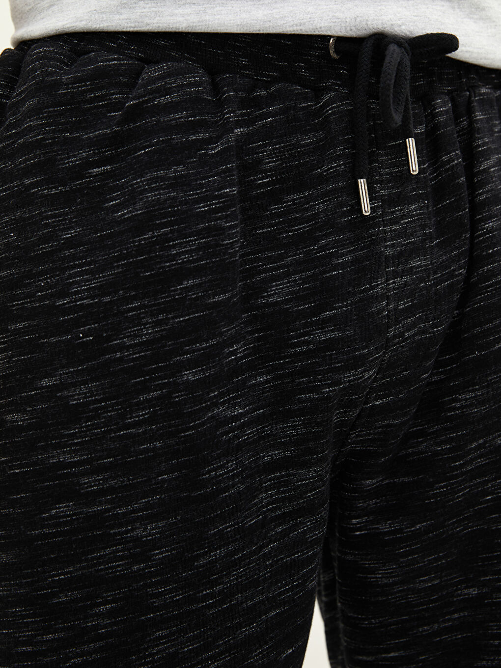 Siyah Standart Kalıp Erkek Roller Şort-3