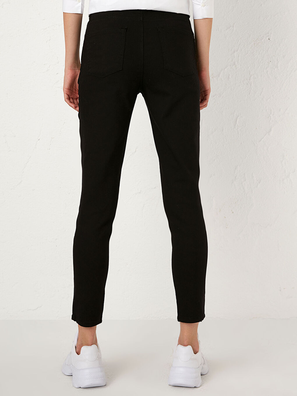 Siyah Yüksek Bel Mercury Skinny Fit Kadın Jean Pantolon-9