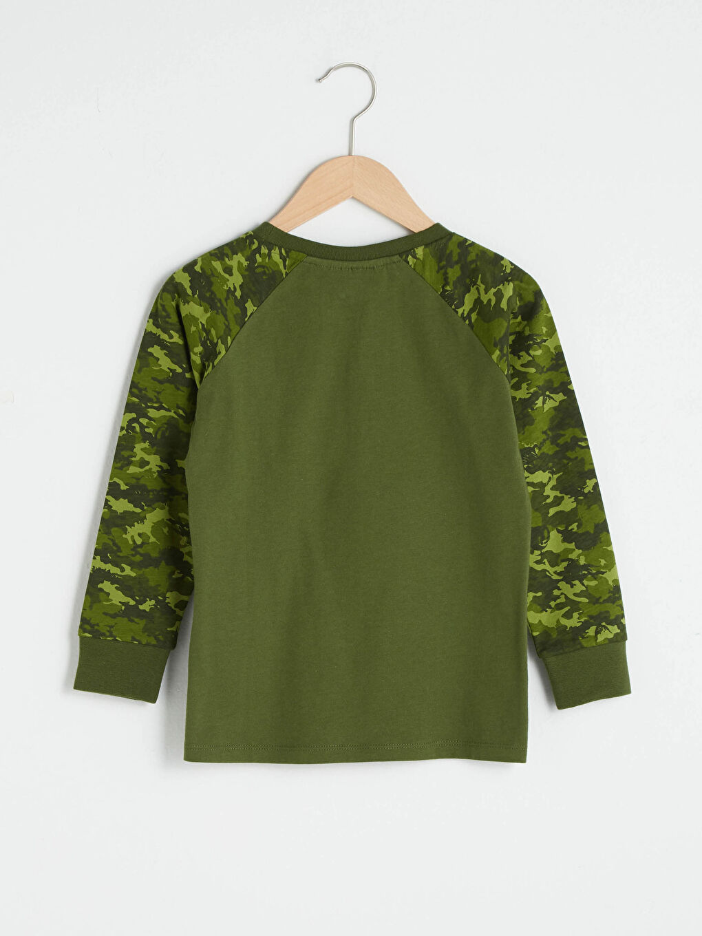 Crew Neck Jurassic World Printed Long Sleeve Boy T-Shirt-3