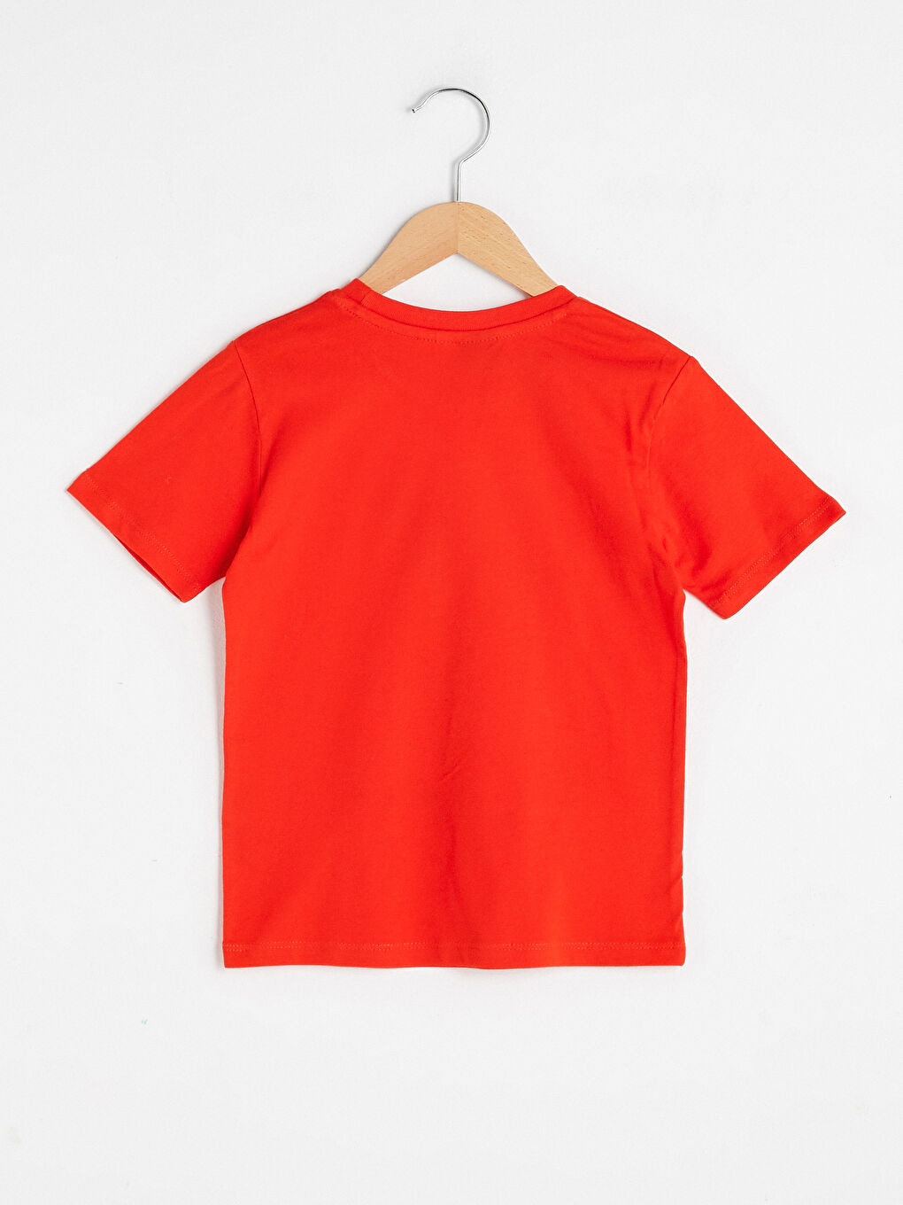 LCW Kids Crew Neck Angry Birds Printed Cotton Boy T-Shirt -S15911Z4-HBH