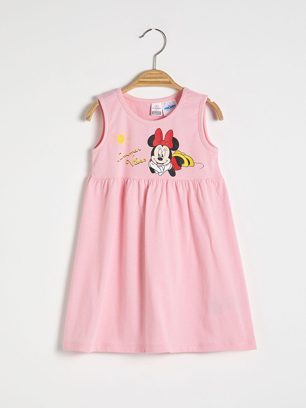 Baby Girl's Minnie Mouse Printed Dress