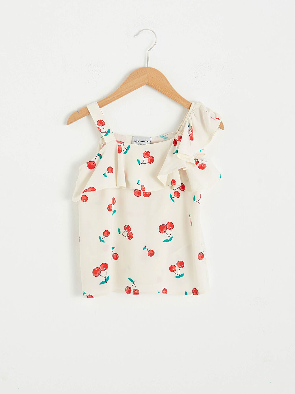 Girl's Figured Viscose Blouse