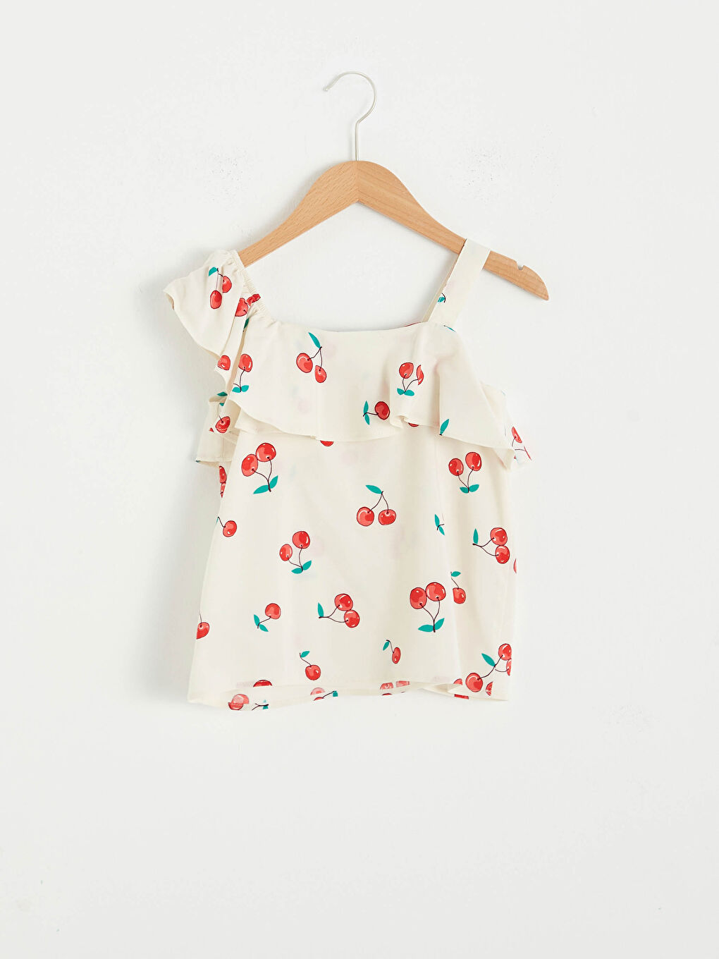 Girl's Figured Viscose Blouse-1