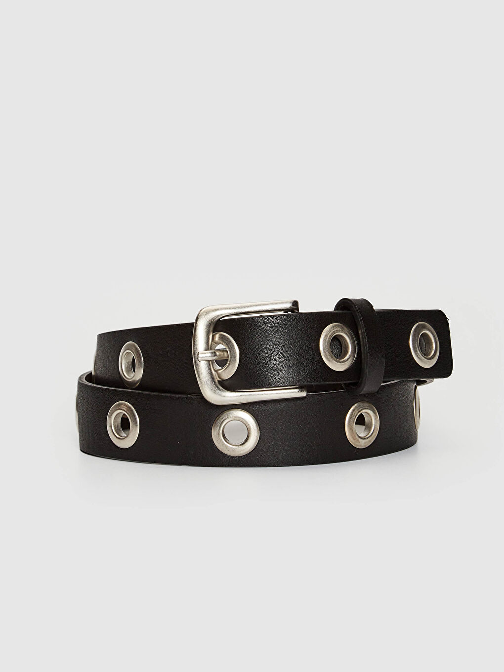 Ремінь для жінок зі штучної шкіри з люверсами