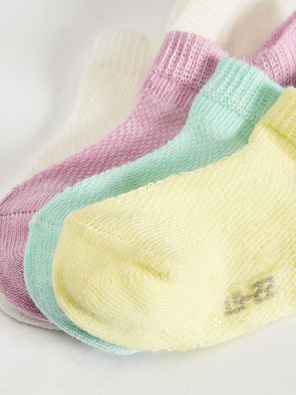 Baby Girl Sneaker Socks 4 Pieces-2