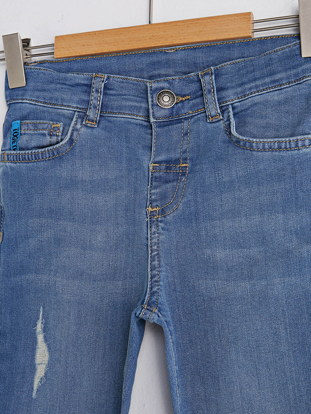 İndigo Super Skinny Erkek Çocuk Jean Pantolon-2