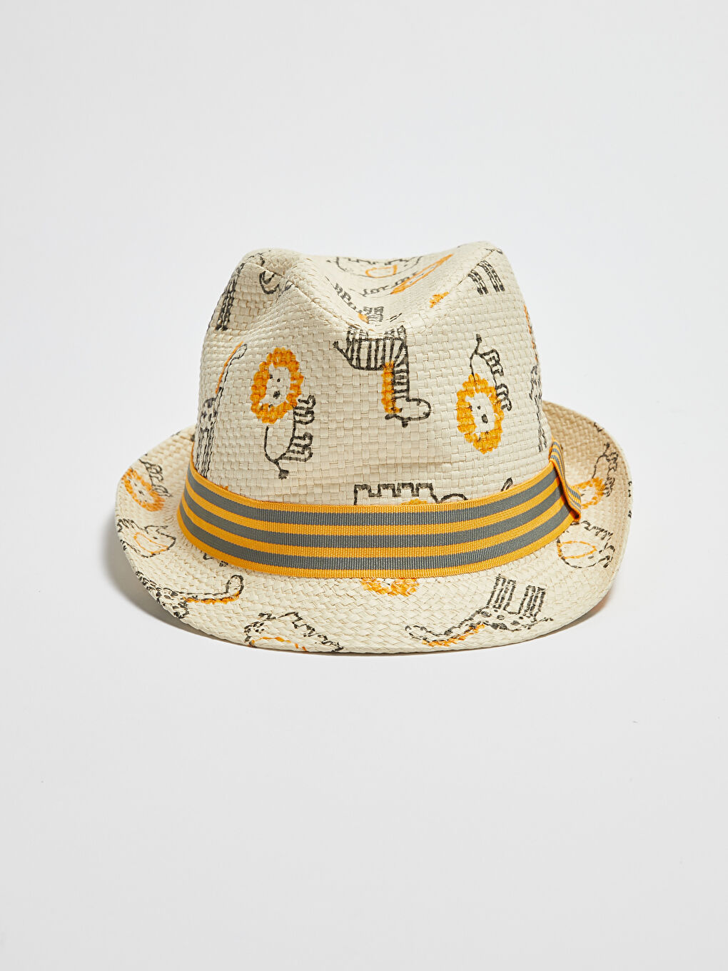 LCW baby Patterned Baby Boy Straw Hat -S16294Z1-FDU