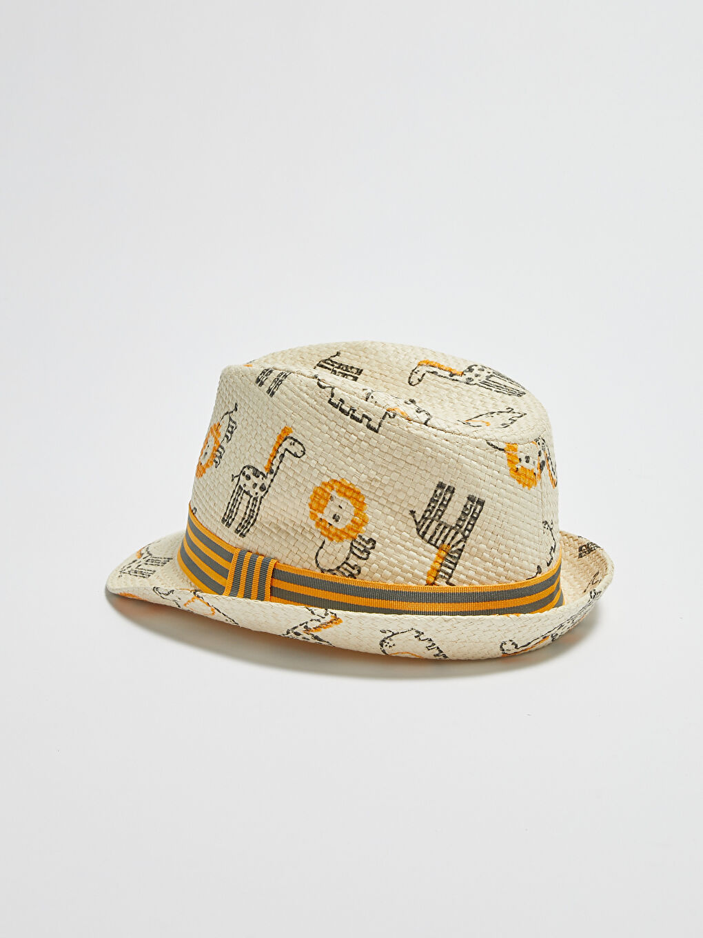 LCW baby Patterned Baby Boy Straw Hat -S16294Z1-FDU