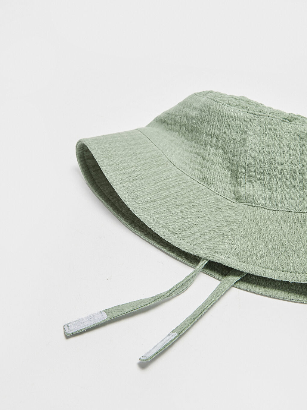 Yeşil Basic Unisex Bebek Kova Şapka-1