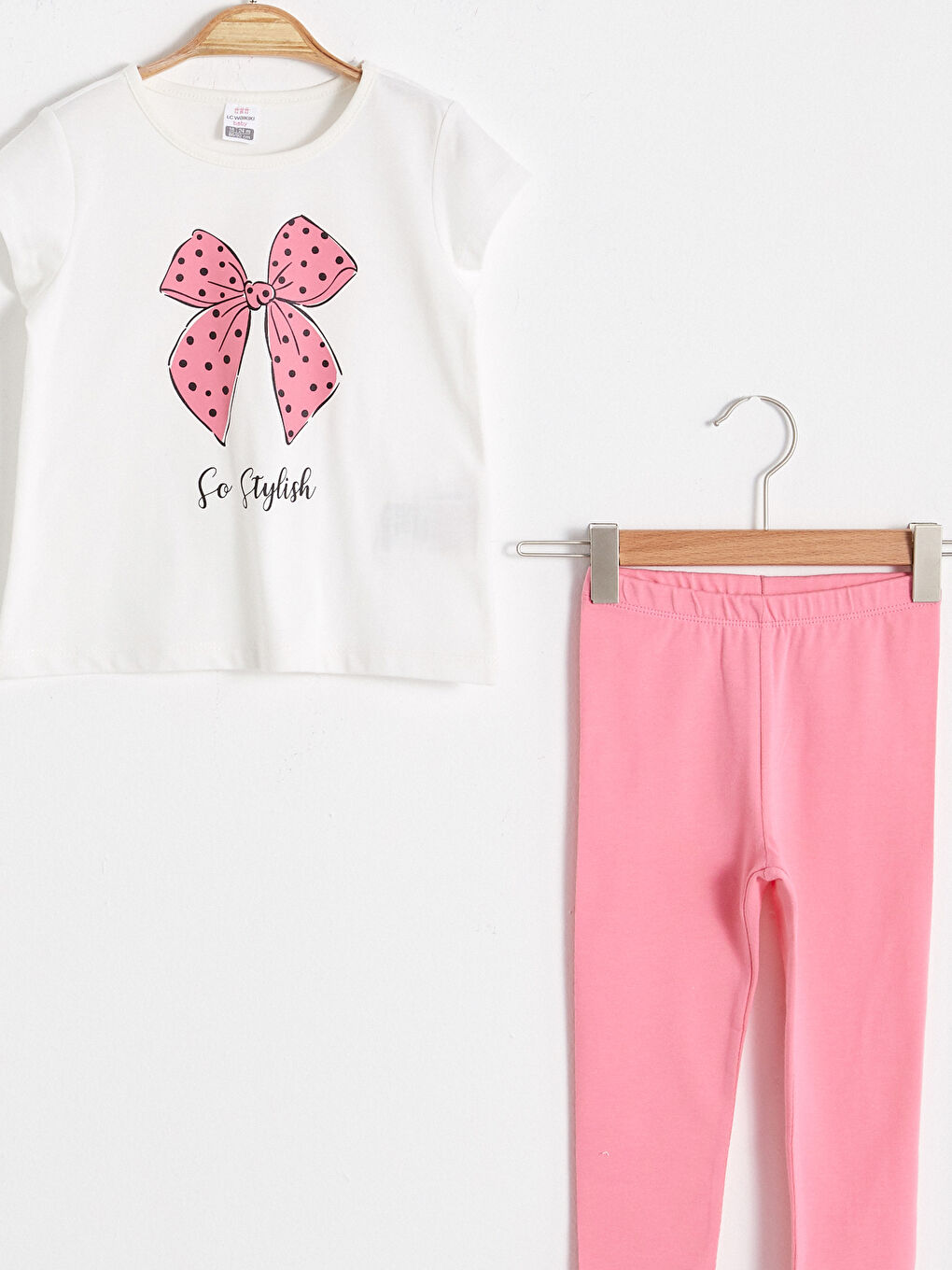 Baby Girl's T-Shirt and Leggings-2