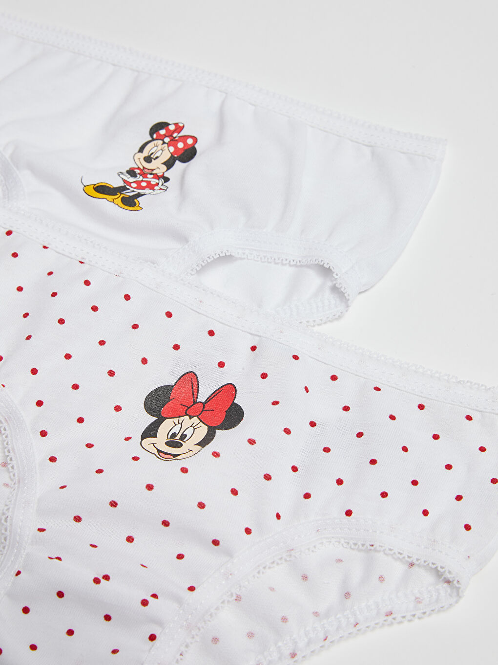 LCW baby Minnie Mouse Printed Cotton Baby Girl Panties 2 Pieces -S16457Z1-E5X