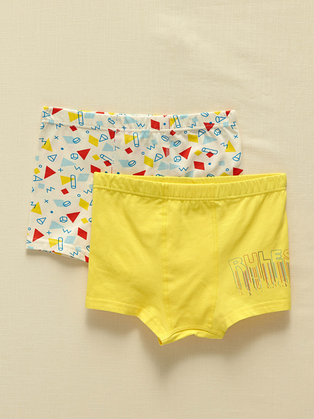  Printed Boys Boxer Trunks 2 Pack