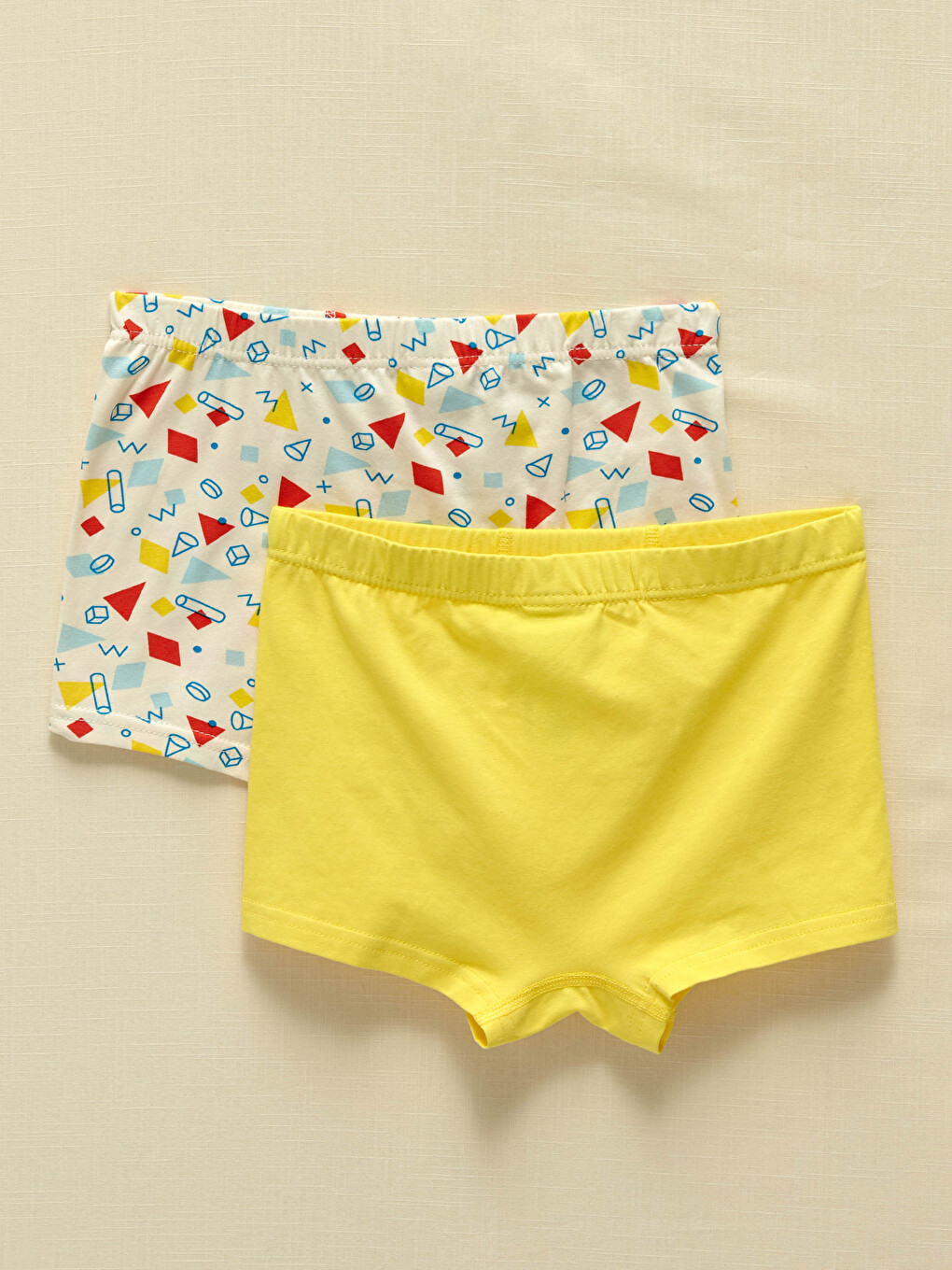 Printed Boys Boxer Trunks 2 Pack-1