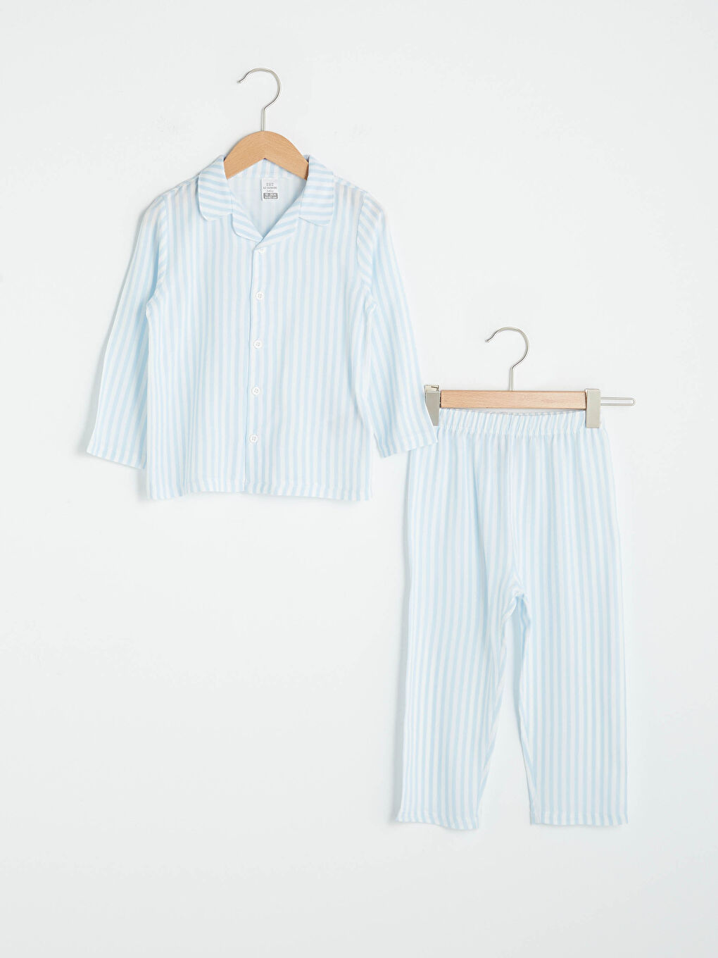LCW baby Hemdkragen Langarm Gestreift Baby Jungen Pyjama-Set -S16550Z1-LU7