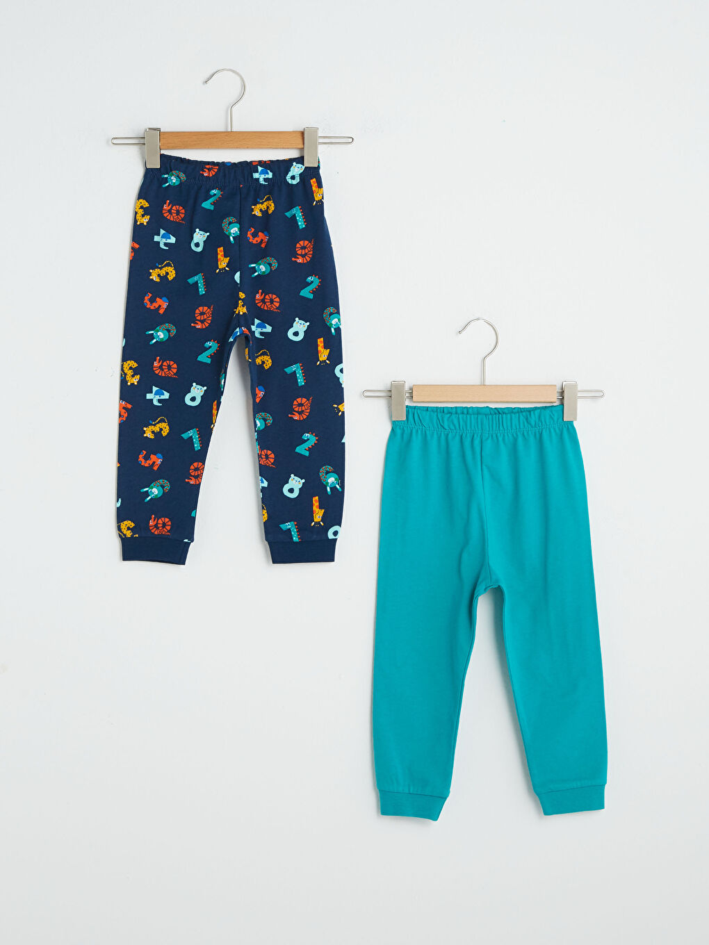 Пижамные Штаны для Мальчиков с Эластичной Талией, Хлопок, 2 Штуки