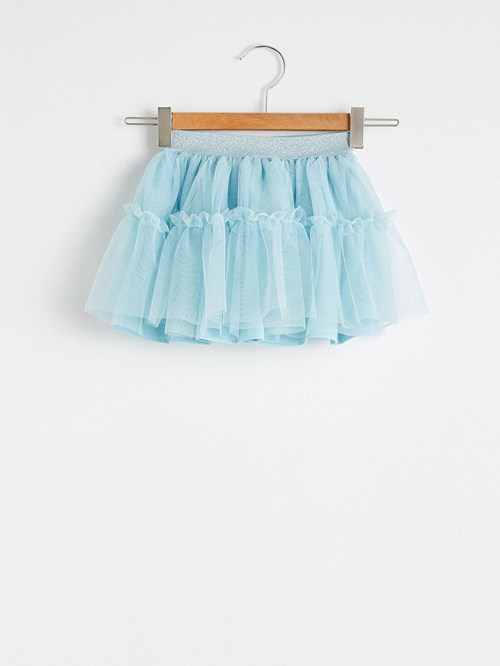 Mavi Kız Bebek Tül Etek-1