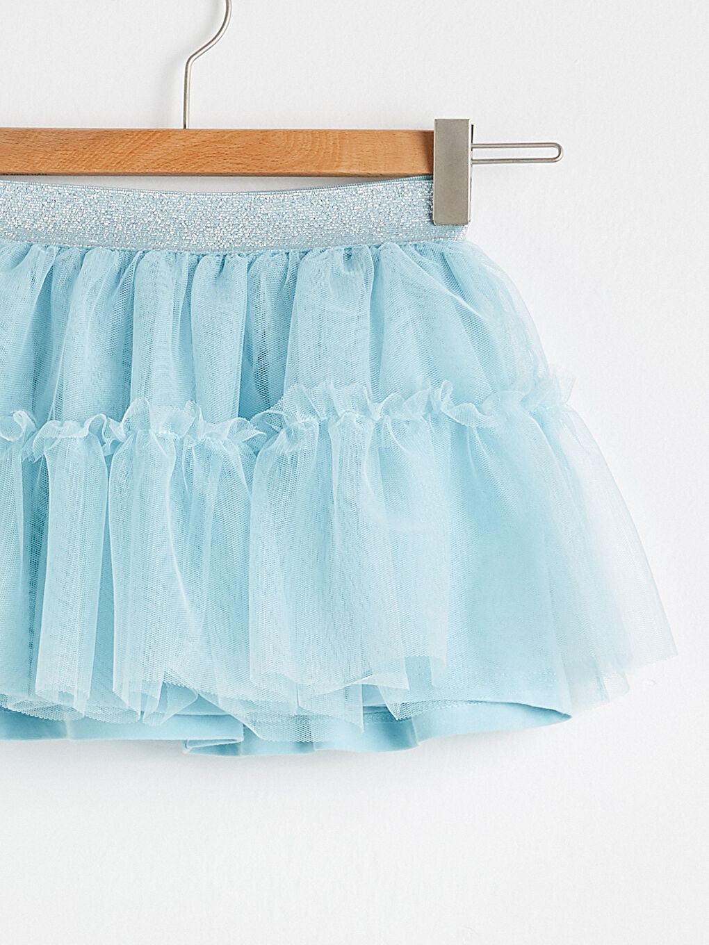 Mavi Kız Bebek Tül Etek-2