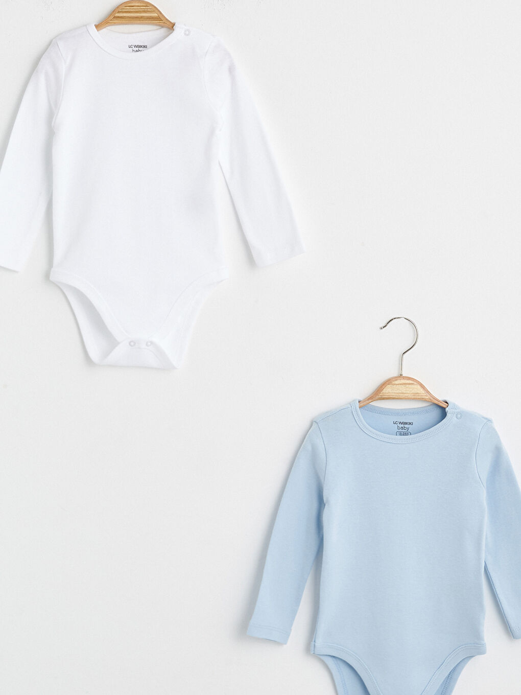 Erkek Bebek Çıtçıtlı Body 2'li-2