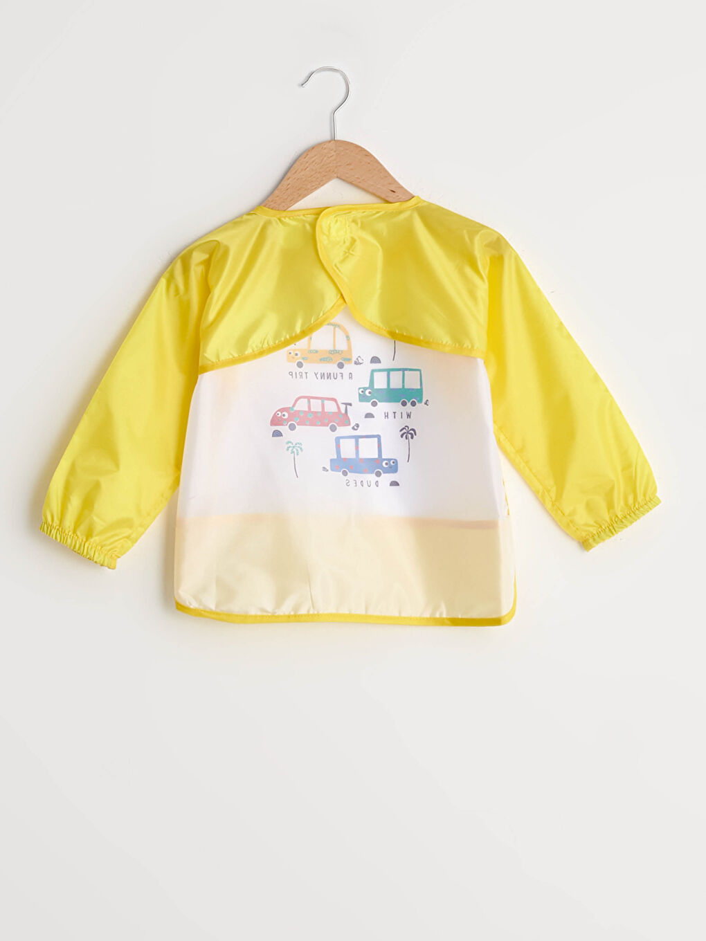 LCW baby Crew Neck Long Sleeve Printed Baby Boy Painting Bib -S16730Z1-G1Z